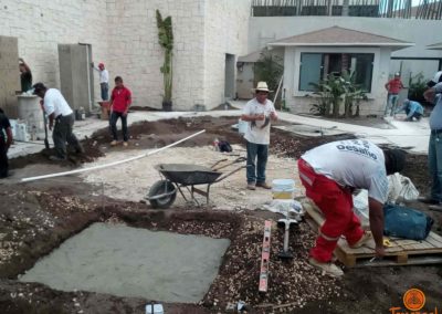 Construcción de temazcal 0910