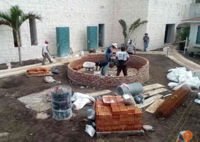 Construcción de temazcal 1617