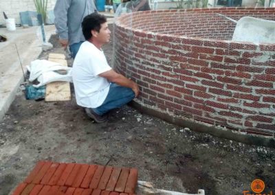 Construcción de temazcal 2425