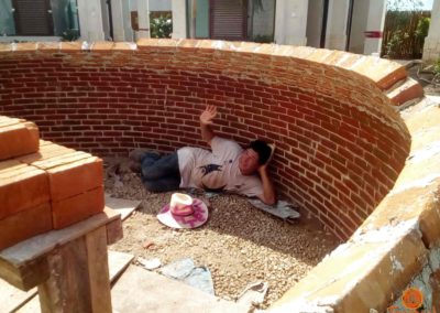 Construcción de temazcal 3535