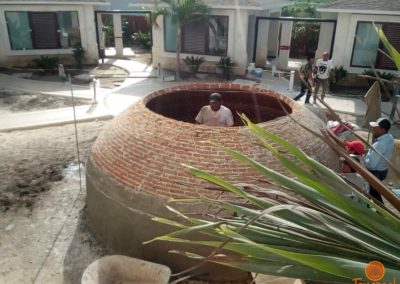Construcción de temazcal 4543