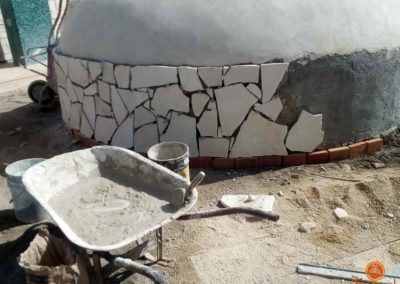 Construcción de temazcal 5856