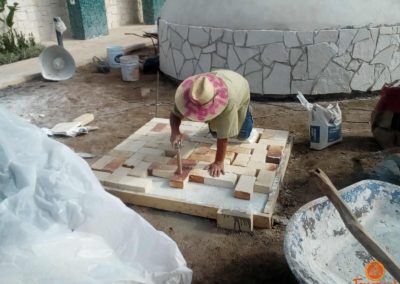 Construcción de temazcal 7270