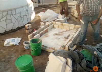 Construcción de temazcal 7573